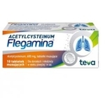Zdjęcie ACETYLCYSTEINUM FLEGAMINA  0,6 g 10 tabletek musujących