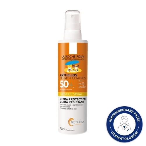 Zdjęcie LA ROCHE-POSAY ANTHELIOS Dermo-Pediatrics Niewidoczny spray SPF 50+ 200 ml