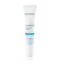 Zdjęcie DERMEDIC HYDRAIN HIALURO Krem pod oczy 15 ml + próbki GRATIS