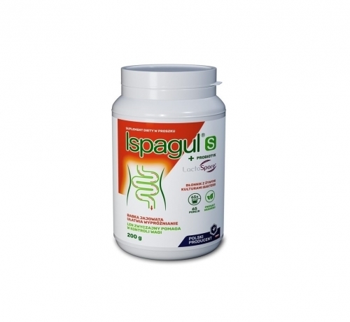 Zdjęcie ISPAGUL S + Probiotyk proszek 200 g