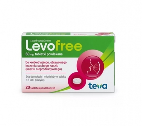 Zdjęcie LEVOFREE 60 mg 20 tabletek