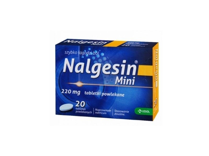 NALGESIN MINI 220 mg 20 tabletek w Apteka internetowa | Tanie Leki ...
