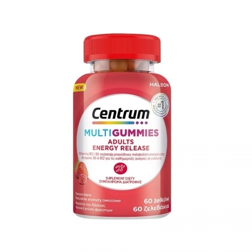 Zdjęcie CENTRUM MULTIGUMMIES ADULTS ENERGY RELEASE żelki 60 stuk