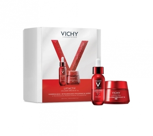 Zdjęcie VICHY ZESTAW LIFTACTIV COLLAGEN SPECIALIST 16 Krem na dzień 50 ml + Serum 30 ml