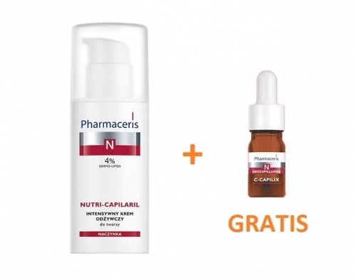 Zdjęcie PHARMACERIS N NUTRI-CAPILARIL Intensywny krem odżywczy 50 ml + GRATIS