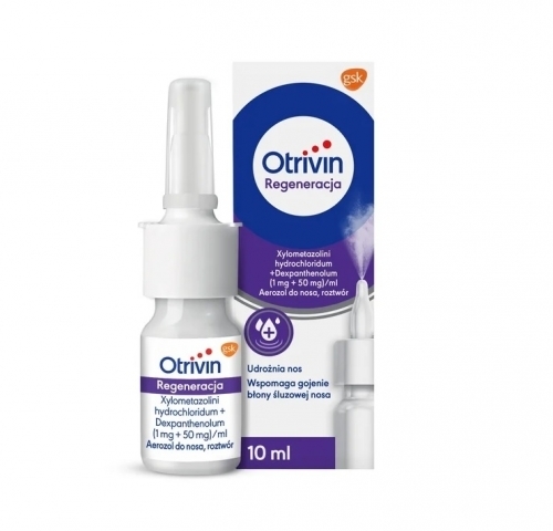 Zdjęcie OTRIVIN REGENERACJA aerozol do nosa 10 ml