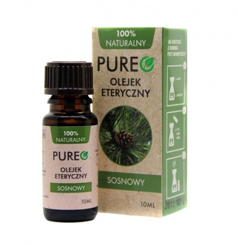 Zdjęcie PUREO Olejek naturalny eteryczny SOSNA 10 ml