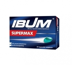 Zdjęcie IBUM SUPERMAX 600 mg 20 kapsułek