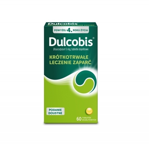 Zdjęcie DULCOBIS 5 mg 60 tabletek