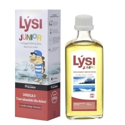 Zdjęcie LYSI JUNIOR OMEGA3 Tran islandzki dla dzieci o smaku mango-limonka 240 ml