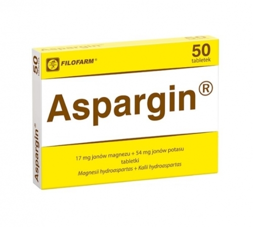 Zdjęcie ASPARGIN 50 tabletek