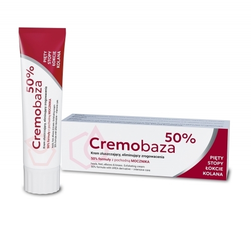 Zdjęcie CREMOBAZA 50% Krem o właściwościach złuszczających eliminujący zrogowacenia 30 g