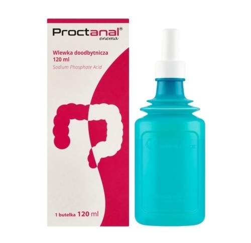 Zdjęcie PROCTANAL ENEMA Wlewka doodbytnicza 120 ml