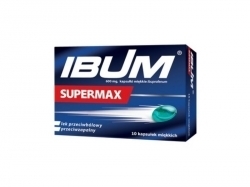 Zdjęcie IBUM SUPERMAX 10 kapsułek