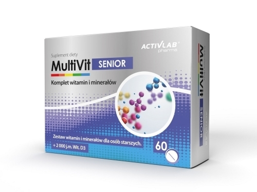 Zdjęcie ACTIVLAB MULTIVIT Senior 60 tabletek