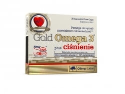 Zdjęcie OLIMP GOLD Omega 3 plus ciśnienie 30 kapsułek