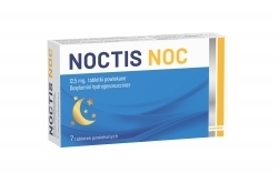 Zdjęcie NOCTIS NOC 12,5 mg Na bezsenność 7 tabletek