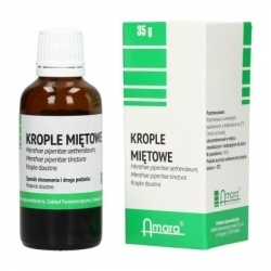 Zdjęcie KROPLE MIĘTOWE 35 g AMARA