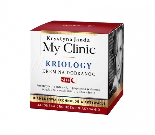 Zdjęcie JANDA MY CLINIC KRIOLOGY Krem na dobranoc 50+ 50 ml