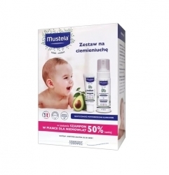 Zdjęcie MUSTELA ZESTAW na ciemieniuchę Krem 40 ml + Szampon w piance 150 ml
