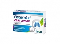Zdjęcie FLEGAMINA FAST JUNIOR 4 mg 20 tabletek ulegających rozpadowi w jamie ustnej