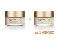 Zdjęcie SESDERMA C-VIT Krem nawilżający do twarzy 50 ml + C-VIT Krem nawilżający do twarzy 50 ml za 1 GROSZ