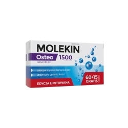 Zdjęcie MOLEKIN OSTEO 60 tabletek + 15 tabletek GRATIS