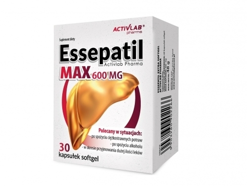Zdjęcie ACTIVLAB ESSEPATIL MAX 600 mg 30 kapsułek