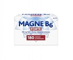 Zdjęcie MAGNE B6 FORTE 180 tabletek
