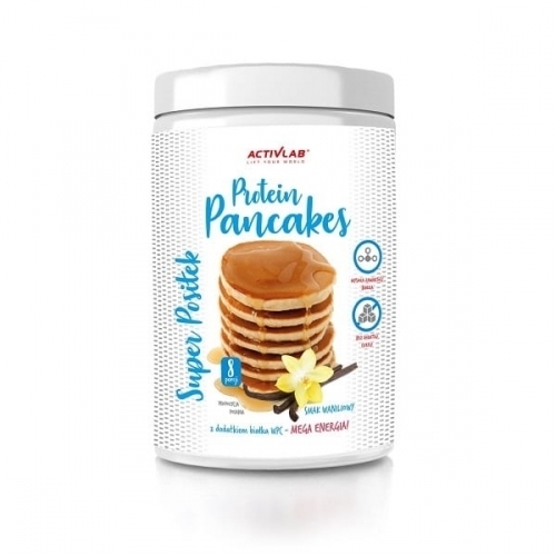 Zdjęcie ACTIVLAB SUPER POSIŁEK PROTEIN PANCAKES proszek smak wanilia 400 g