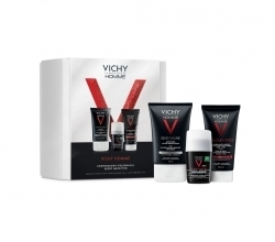Zdjęcie VICHY ZESTAW HOMME Balsam po goleniu 75 ml + Krem 50 ml + Antyperspirant 72H roll-on 50 ml