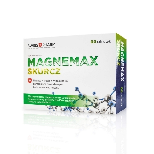Zdjęcie MAGNEMAX Skurcz 60 tabletek