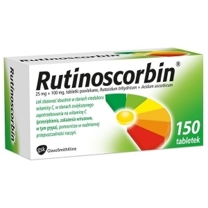 Zdjęcie RUTINOSCORBIN 150 tabletek