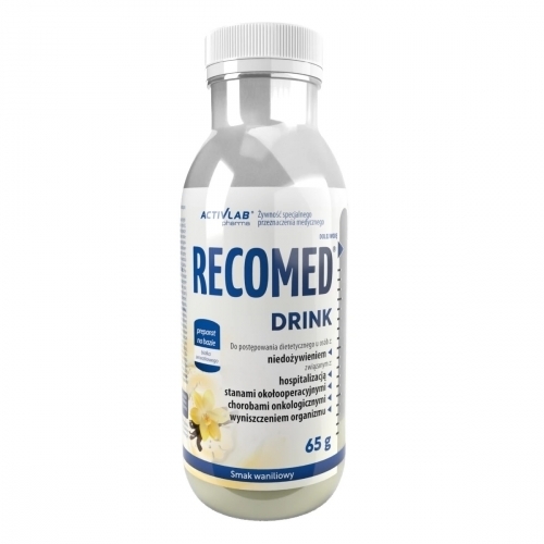 Zdjęcie ACTIVLAB RECOMED DRINK smak wanilia butelka 65 g