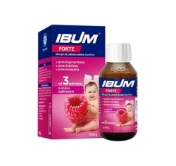 Zdjęcie IBUM FORTE 200 mg/5 ml zawiesina doustna o smaku malinowym 150 g
