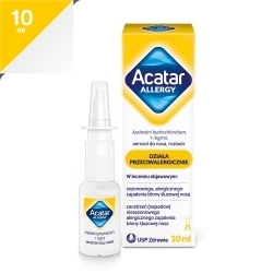 Zdjęcie ACATAR Allergy aerozol do nosa 10 ml