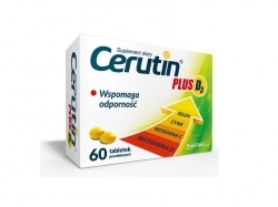 Zdjęcie CERUTIN PLUS D3 60 tabletek