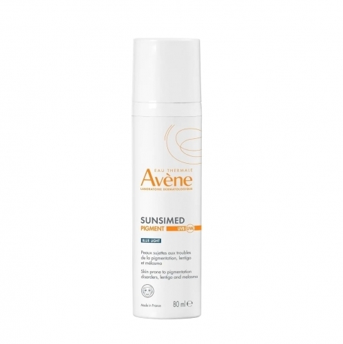 Zdjęcie AVENE SUNSIMED Pigment DM Blue Light Krem SPF 50 + 80 ml