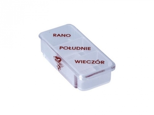 Zdjęcie KASETKA do leków (mała-dzienna) 1 szt.