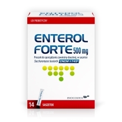 Zdjęcie ENTEROL FORTE 500 mg 14 saszetek