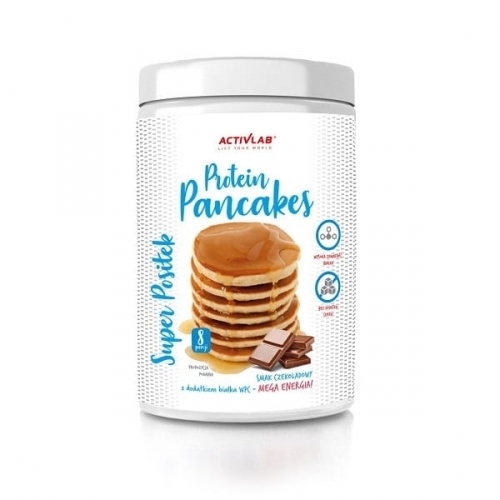 Zdjęcie ACTIVLAB SUPER POSIŁEK PROTEIN PANCAKES proszek smak czekolada 400 g