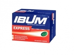Zdjęcie IBUM EXPRESS 400 mg 36 kapsułek