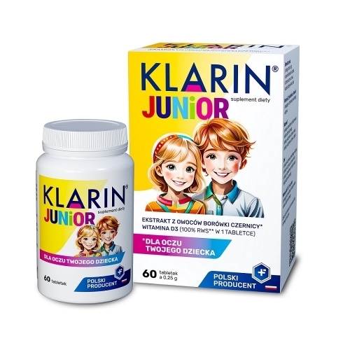 Zdjęcie KLARIN JUNIOR 60 tabletek