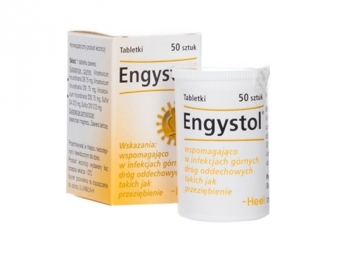 Zdjęcie HEEL ENGYSTOL siły obronne 50 tabletek