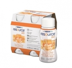 Zdjęcie RESOURCE 2.0 smak ananas mango 4 butelki 200 ml