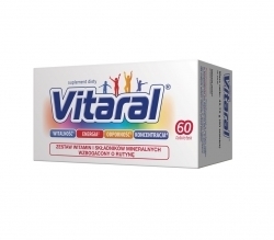 Zdjęcie VITARAL 60 tabletek