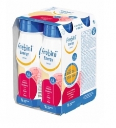 Zdjęcie FREBINI ENERGY DRINK smak truskawkowy 4 butelki 200 ml