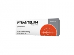 Zdjęcie PYRANTELUM 250 mg 3 tabletki
