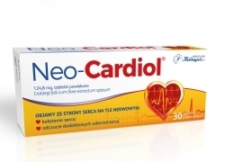 Zdjęcie NEO-CARDIOL 124,8 mg 30 tabletek (dawniej Cratonic)