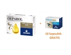 Zdjęcie OEPAROL 60 kapsułek + LUTEZAN PREMIUM 10 kapsułek GRATIS